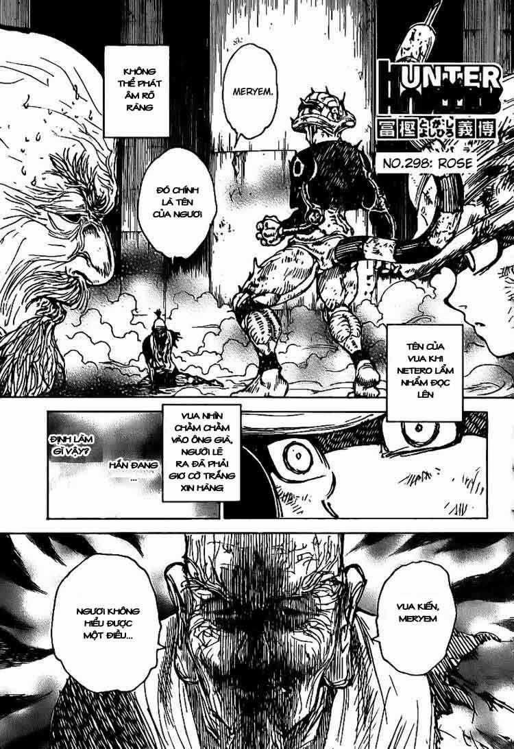 HUNTER X HUNTER Chapter 298 trang 1