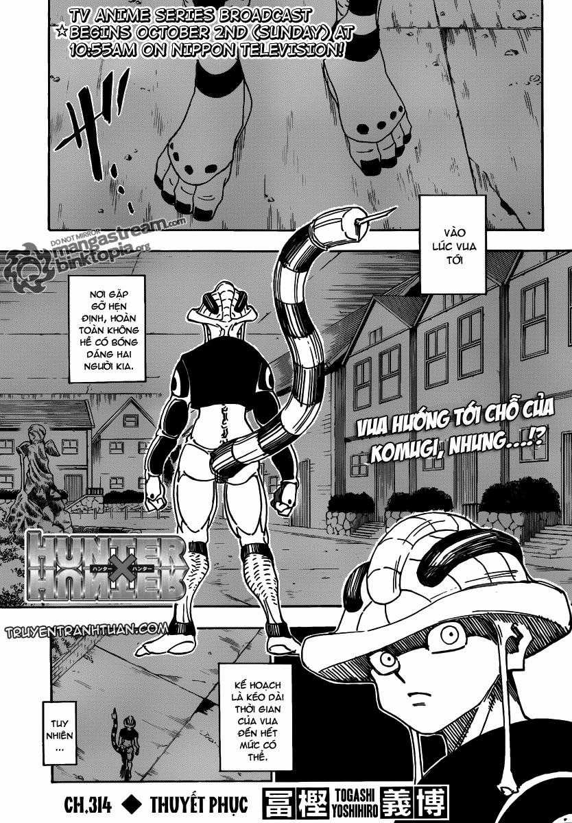 HUNTER X HUNTER Chapter 314 trang 1