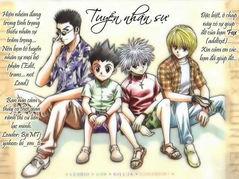 HUNTER X HUNTER Chapter 316 trang 2