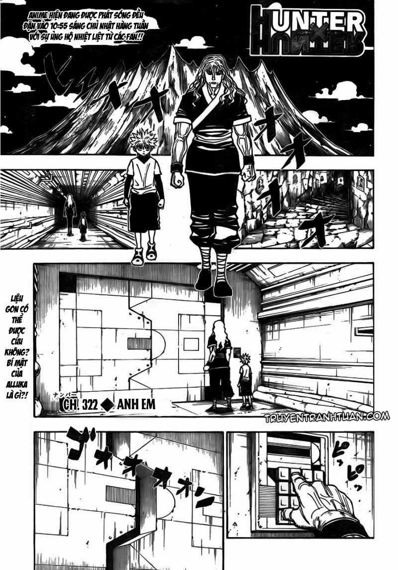 HUNTER X HUNTER Chapter 322 trang 1