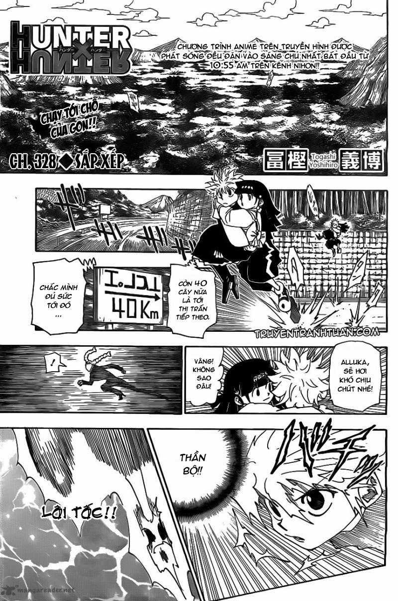 HUNTER X HUNTER Chapter 328 trang 1
