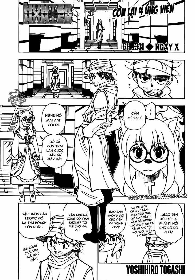 HUNTER X HUNTER Chapter 331 trang 1