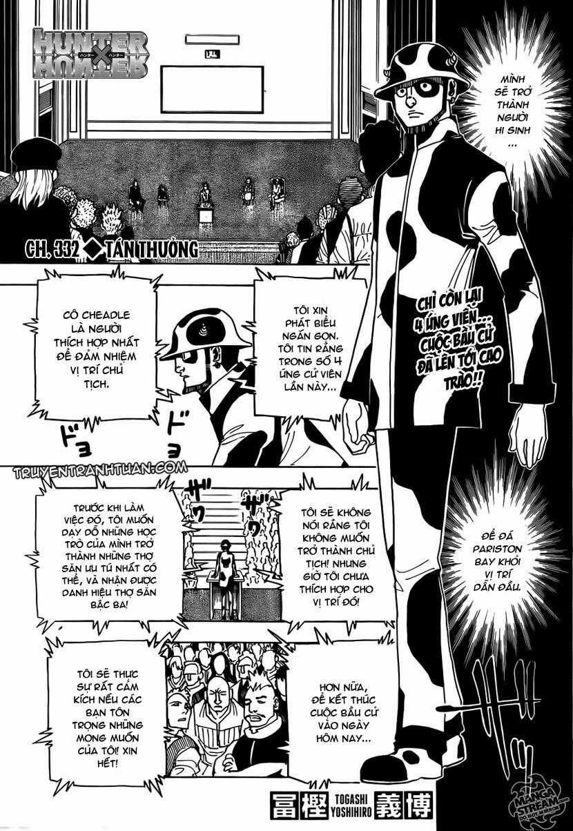 HUNTER X HUNTER Chapter 332 trang 1