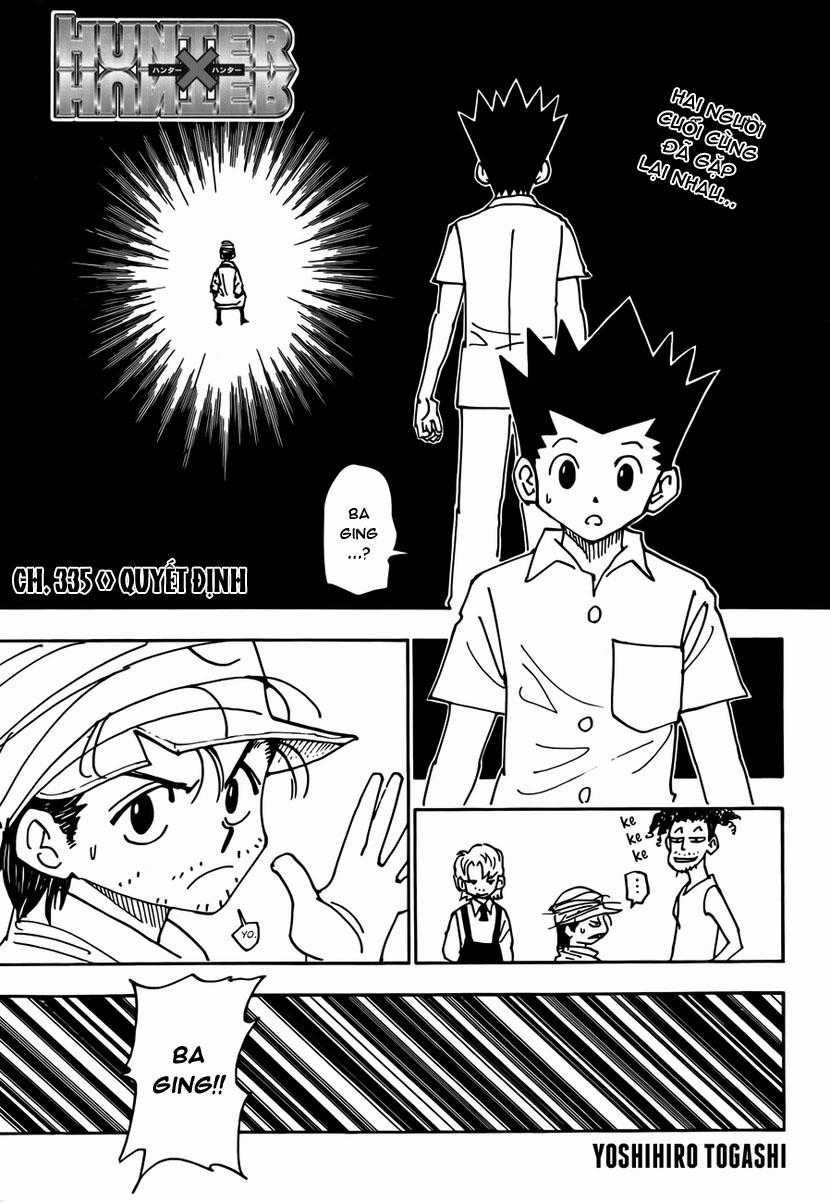 HUNTER X HUNTER Chapter 335 trang 1