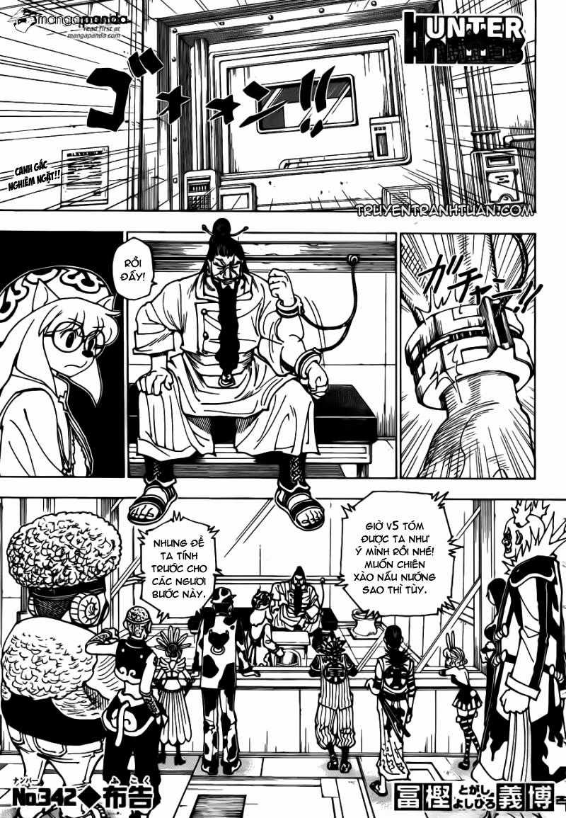 HUNTER X HUNTER Chapter 342 trang 1