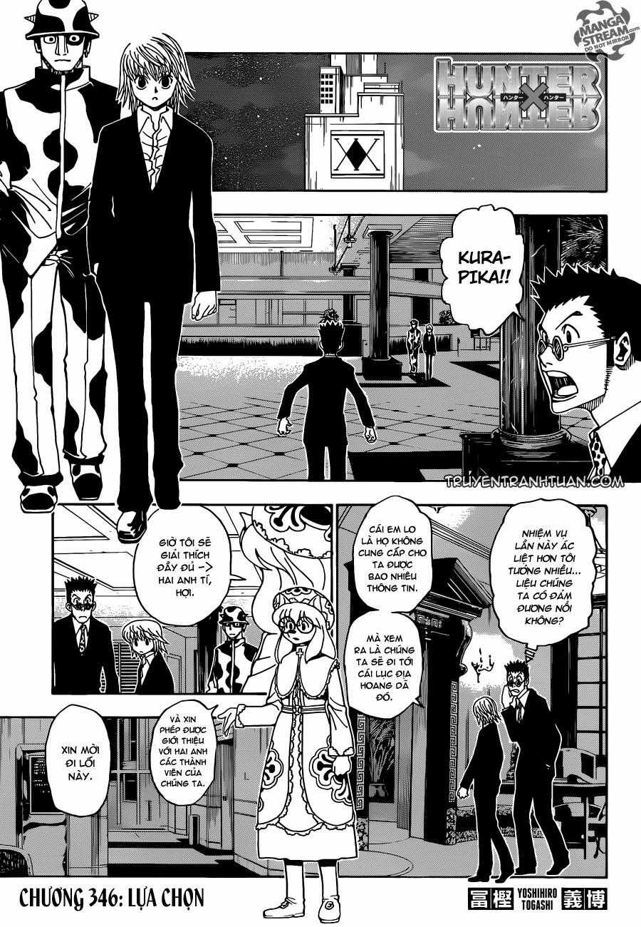 HUNTER X HUNTER Chapter 346 trang 1
