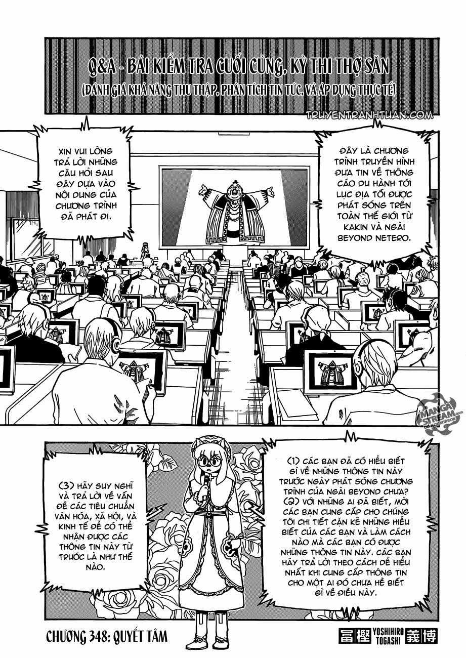 HUNTER X HUNTER Chapter 348 trang 1