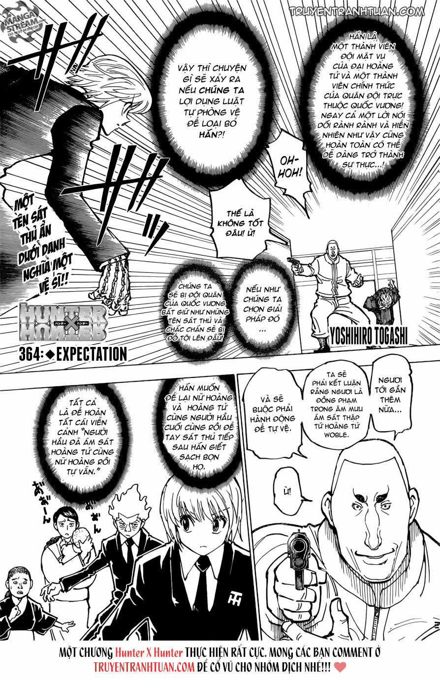 HUNTER X HUNTER Chapter 364 trang 1