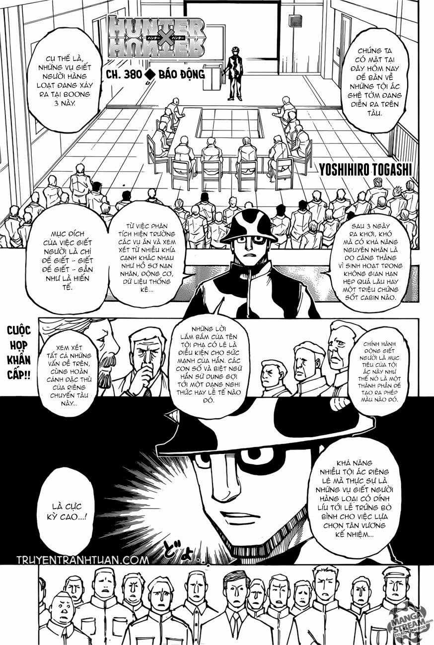 HUNTER X HUNTER Chapter 380 trang 2