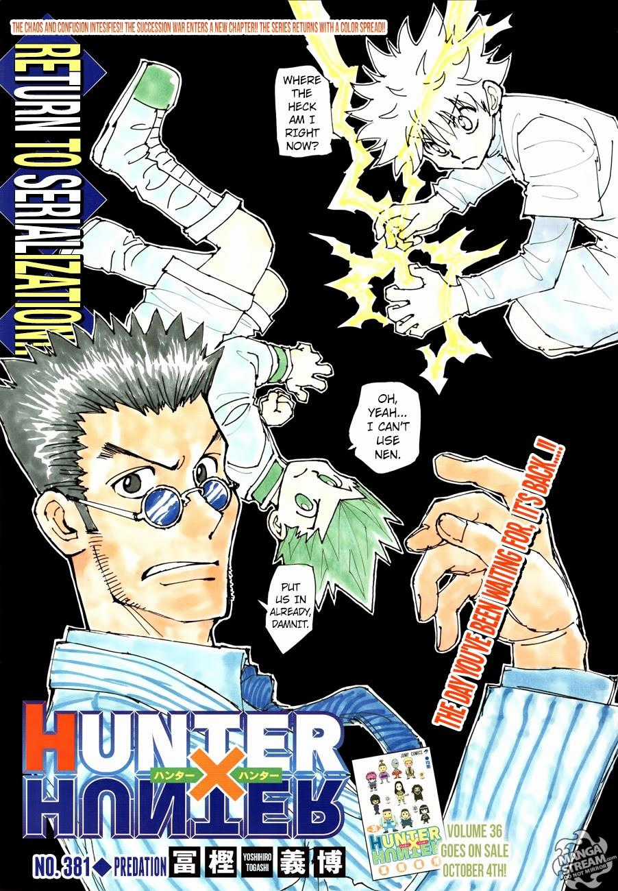 HUNTER X HUNTER Chapter 381 trang 2