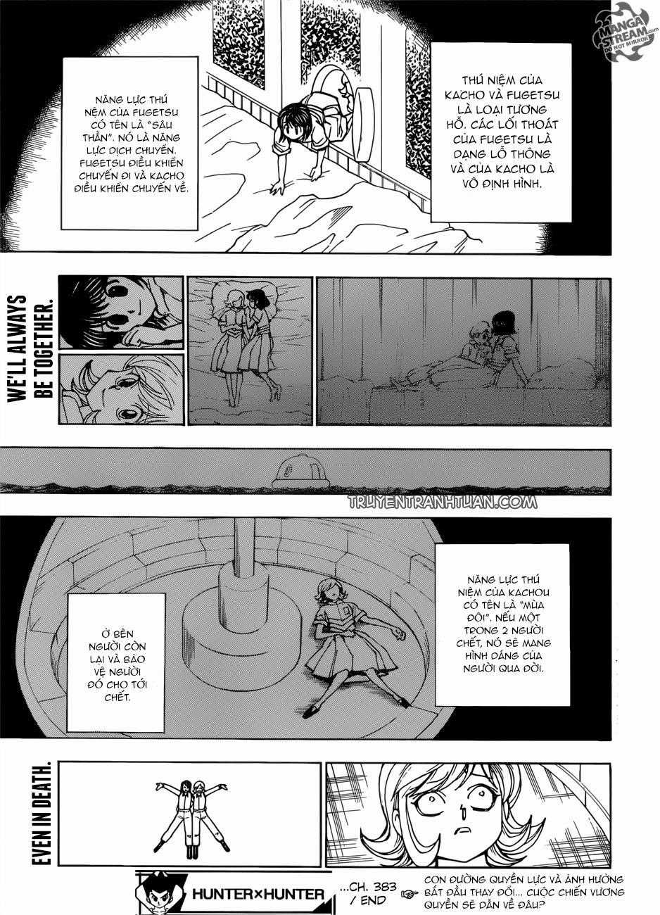 HUNTER X HUNTER Chapter 383 trang 19