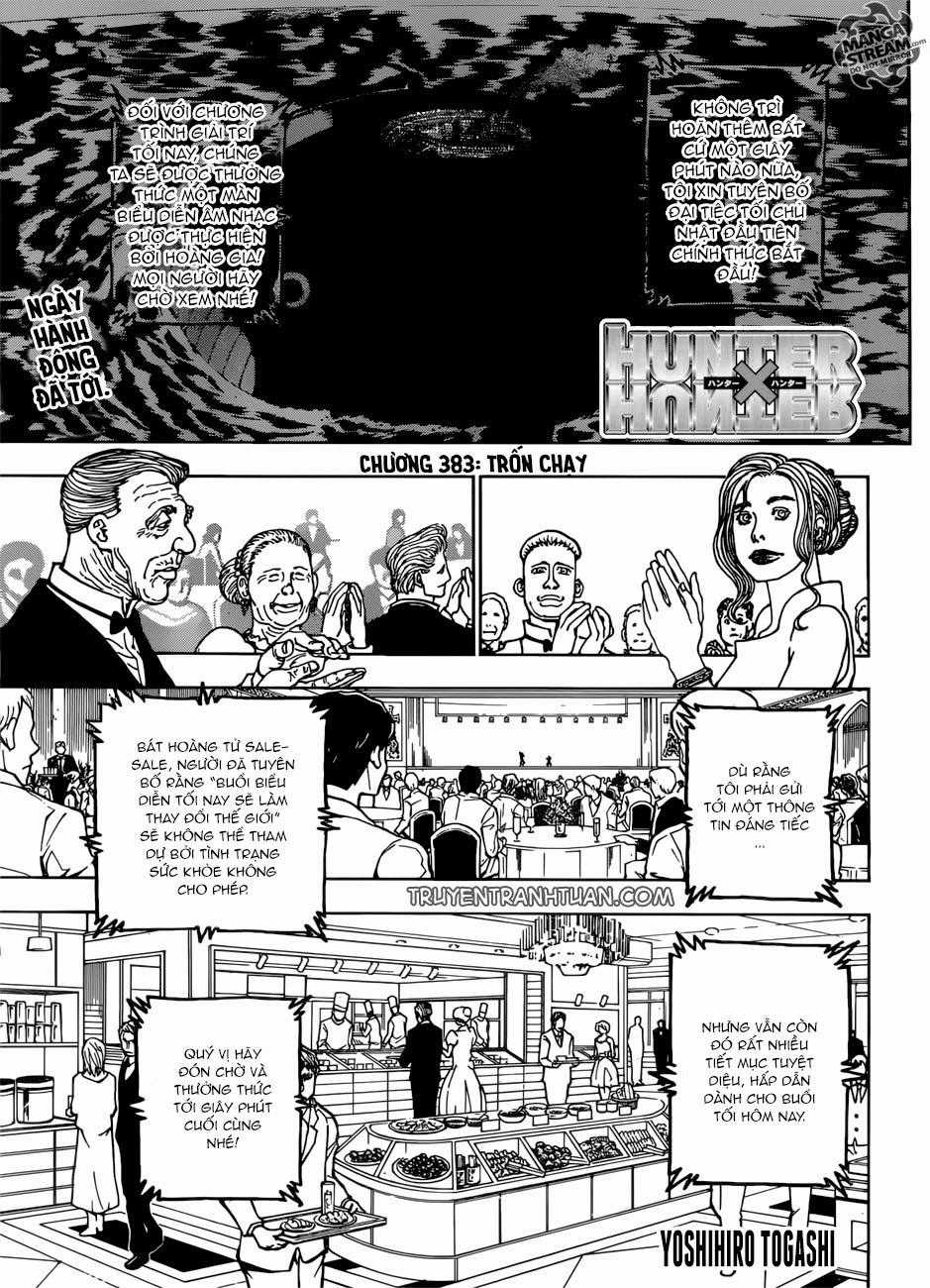 HUNTER X HUNTER Chapter 383 trang 2