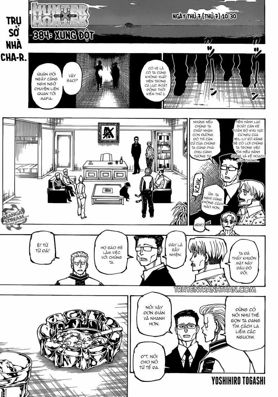 HUNTER X HUNTER Chapter 384 trang 2