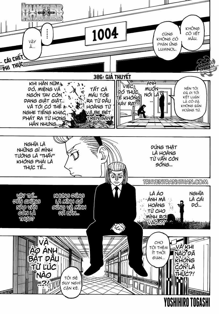 HUNTER X HUNTER Chapter 386 trang 2