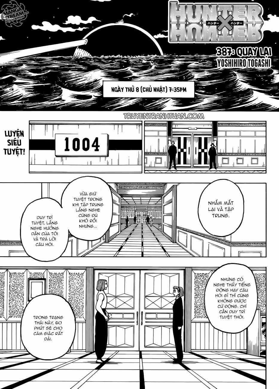 HUNTER X HUNTER Chapter 387 trang 2