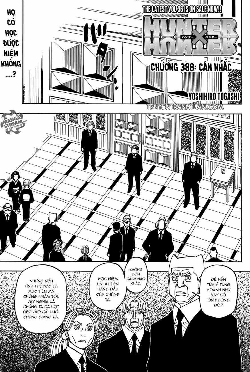 HUNTER X HUNTER Chapter 388 trang 2