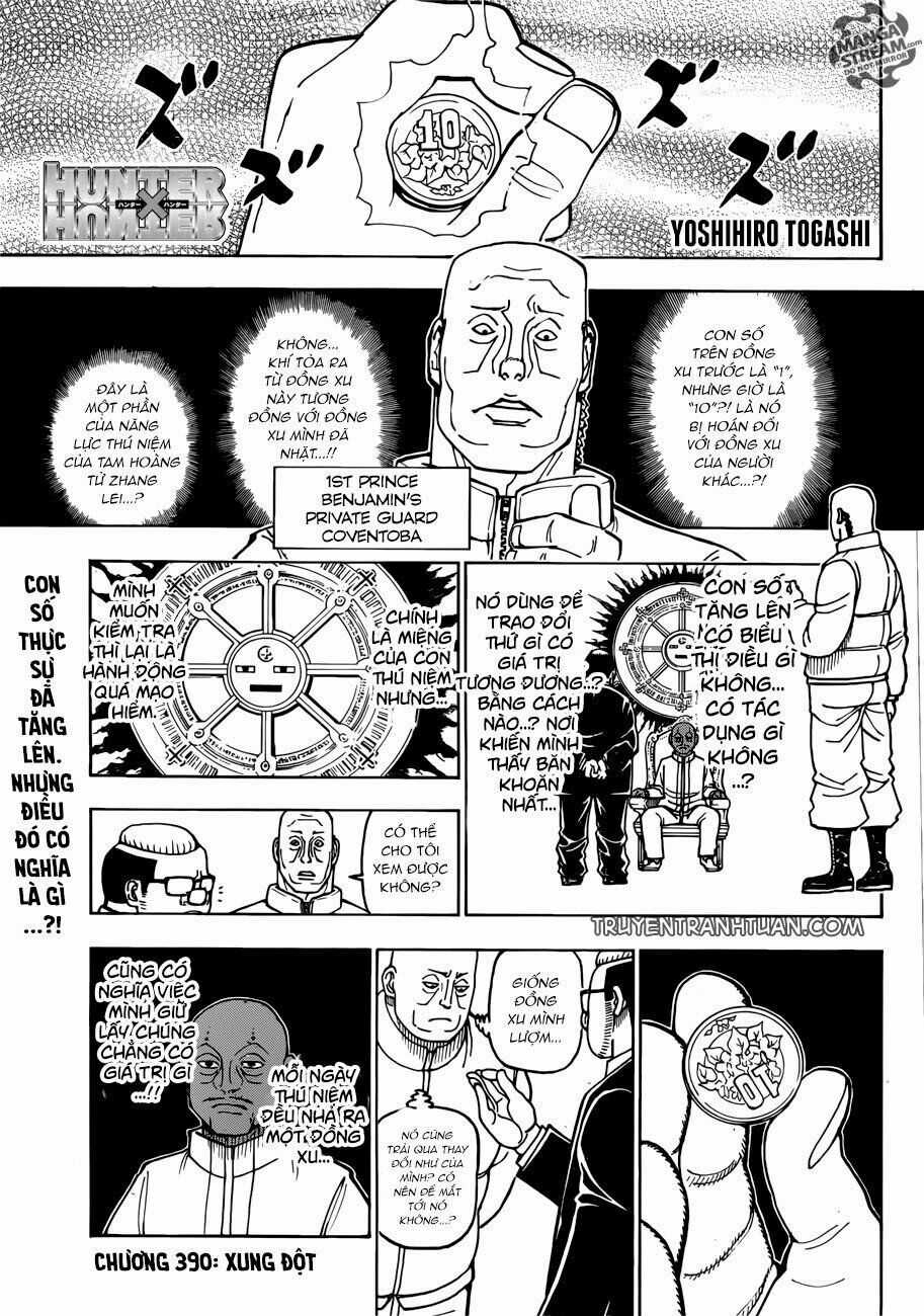 HUNTER X HUNTER Chapter 390 trang 2