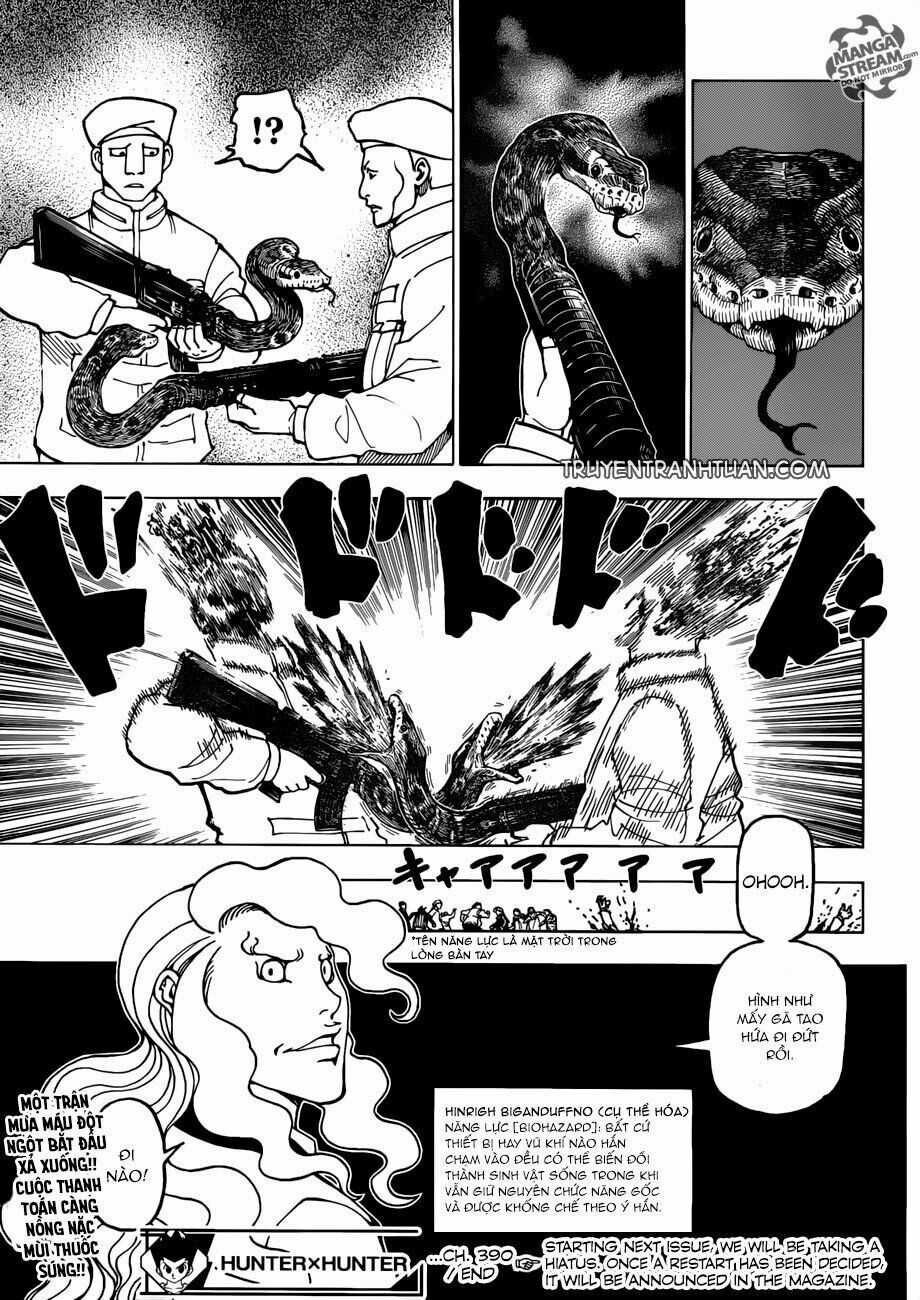 HUNTER X HUNTER Chapter 390 trang 20