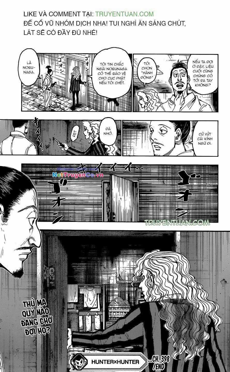 HUNTER X HUNTER Chapter 398 trang 17