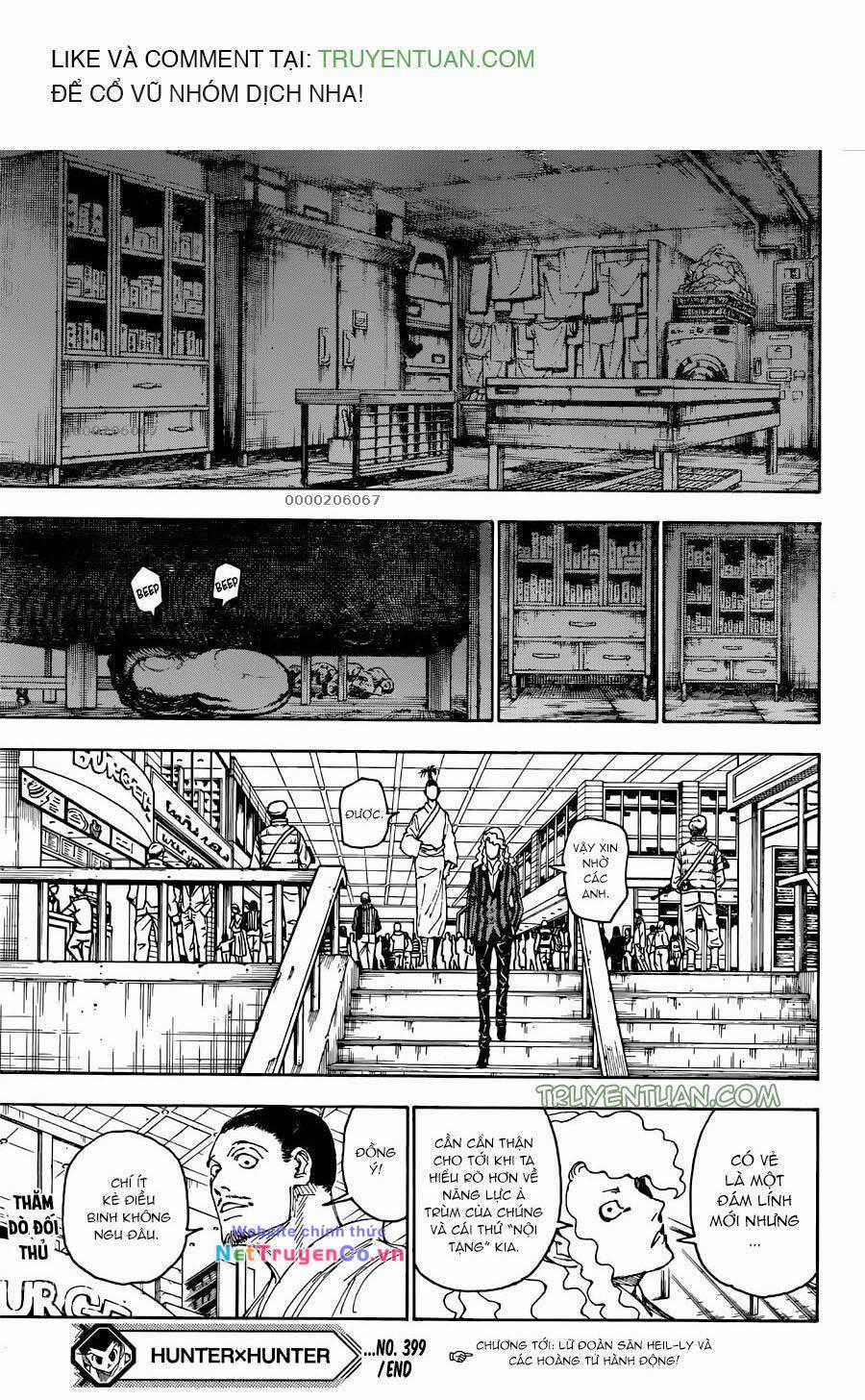 HUNTER X HUNTER Chapter 399 trang 18