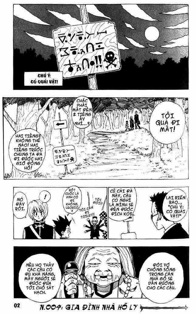 HUNTER X HUNTER Chapter 4 trang 2