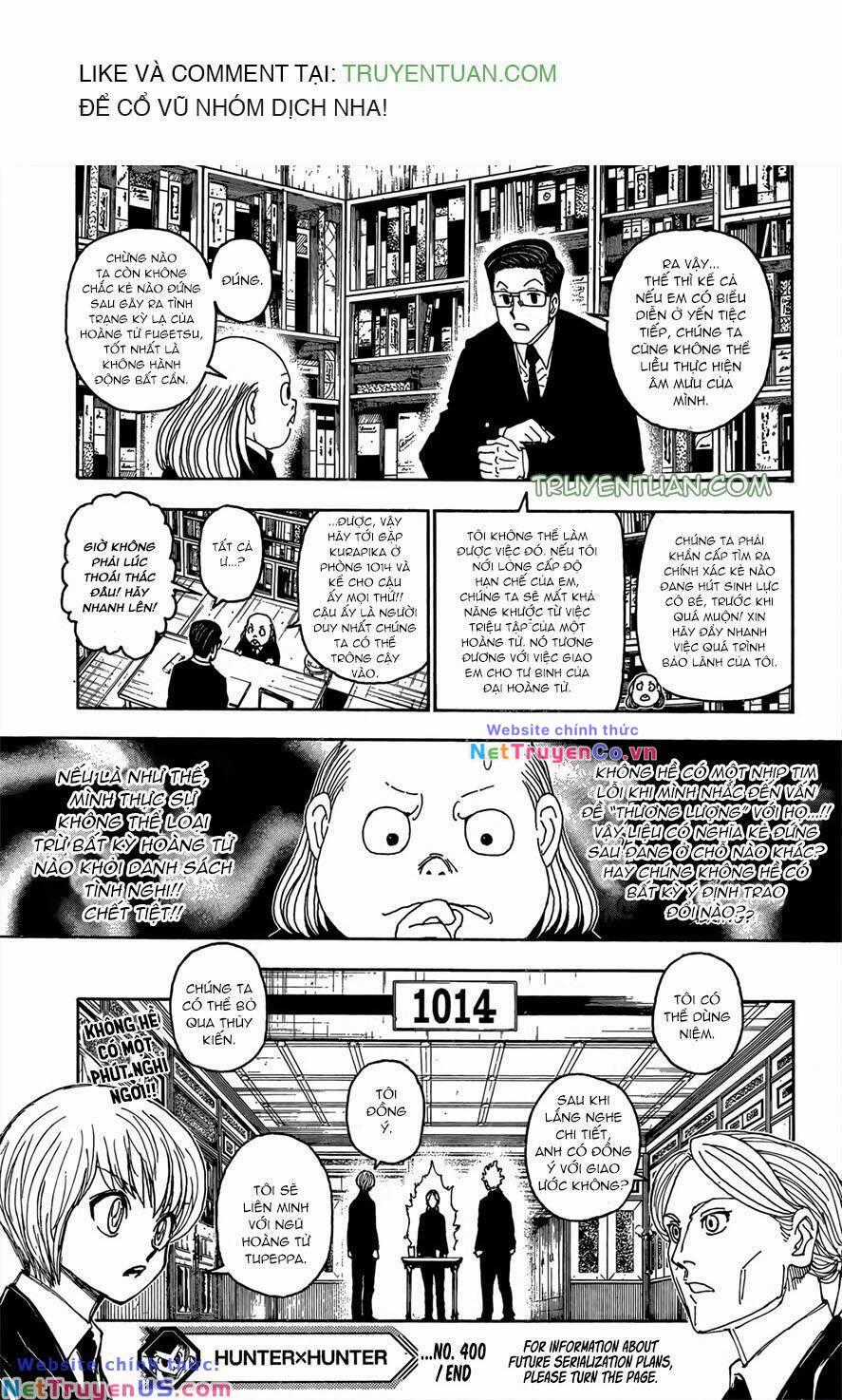 HUNTER X HUNTER Chapter 400 trang 19