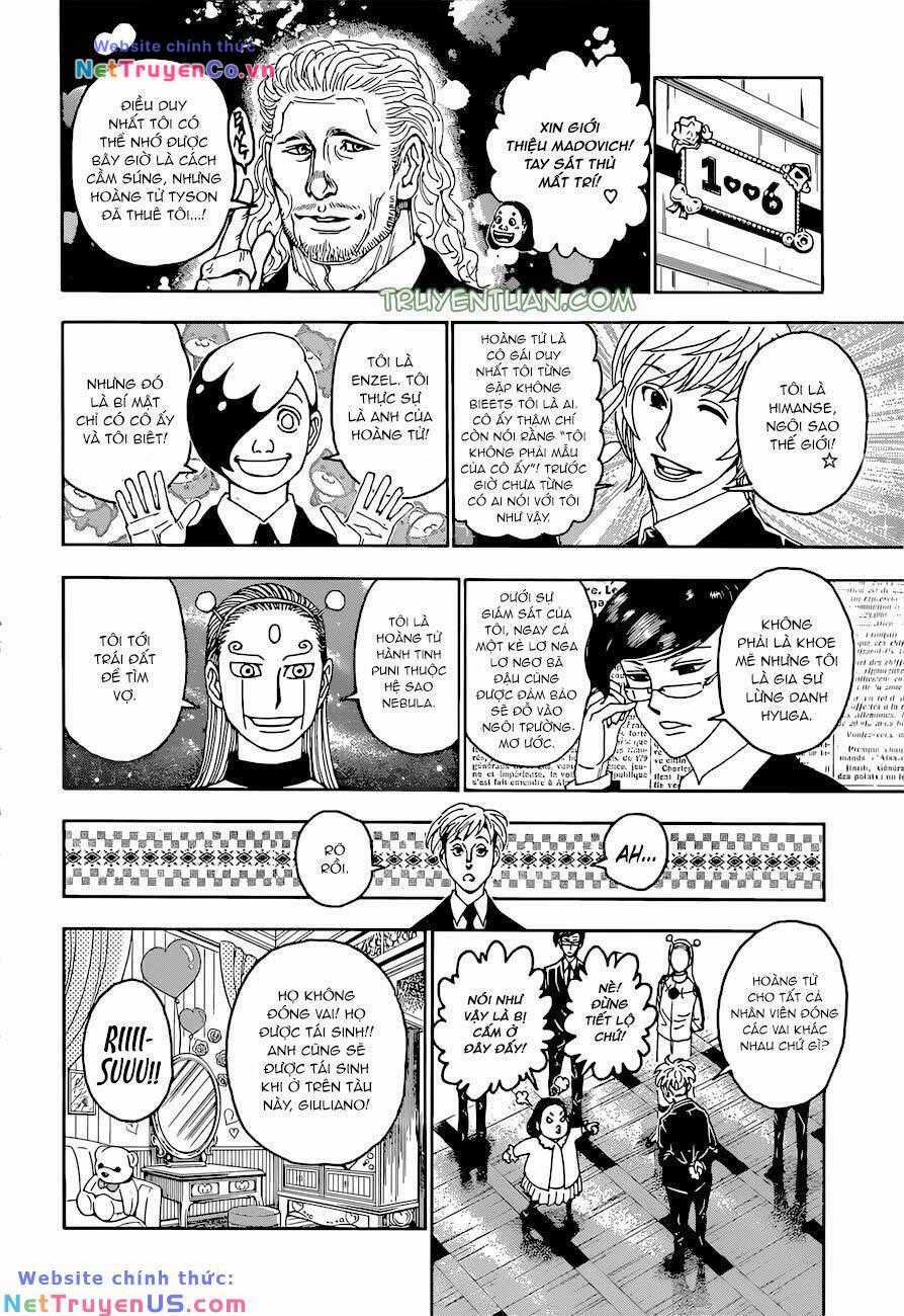 HUNTER X HUNTER Chapter 400 trang 4