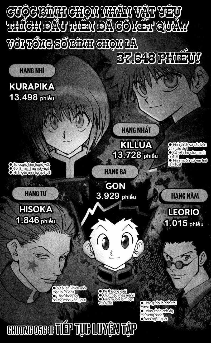 HUNTER X HUNTER Chapter 56 trang 1