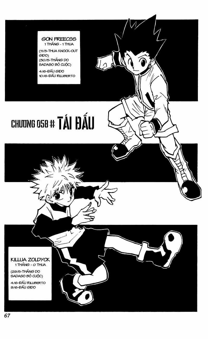 HUNTER X HUNTER Chapter 58 trang 1