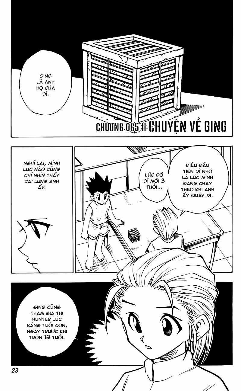 HUNTER X HUNTER Chapter 65 trang 1