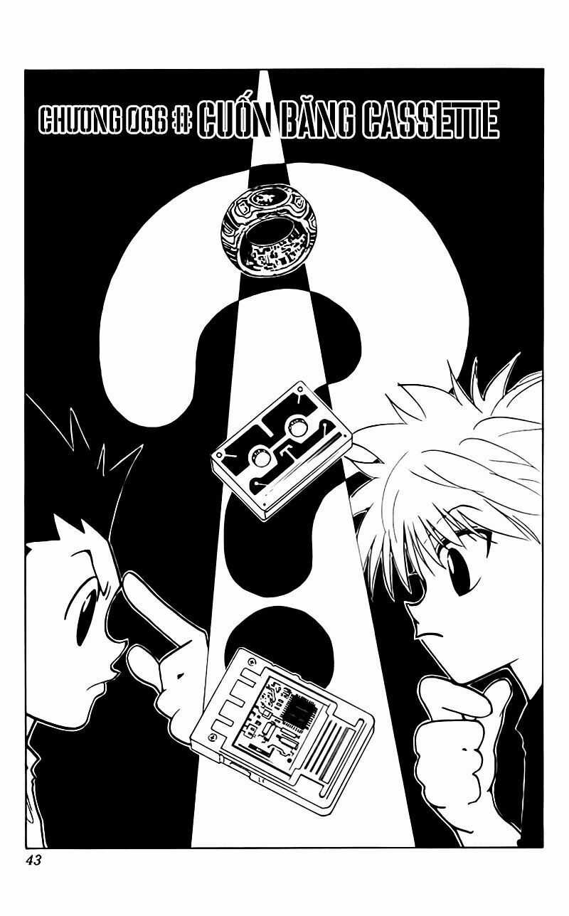 HUNTER X HUNTER Chapter 66 trang 1