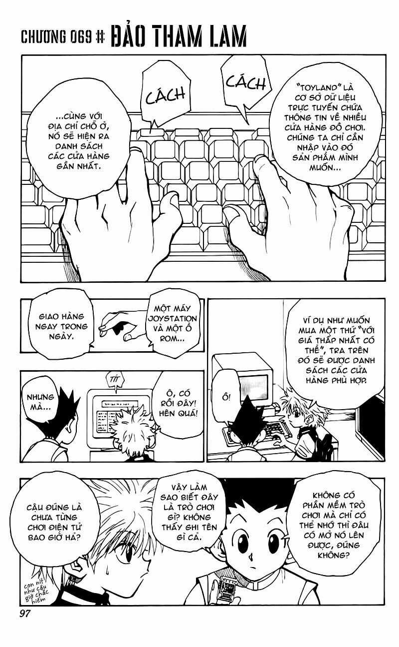 HUNTER X HUNTER Chapter 69 trang 1