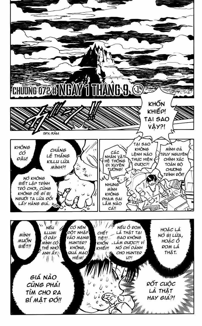 HUNTER X HUNTER Chapter 72 trang 1