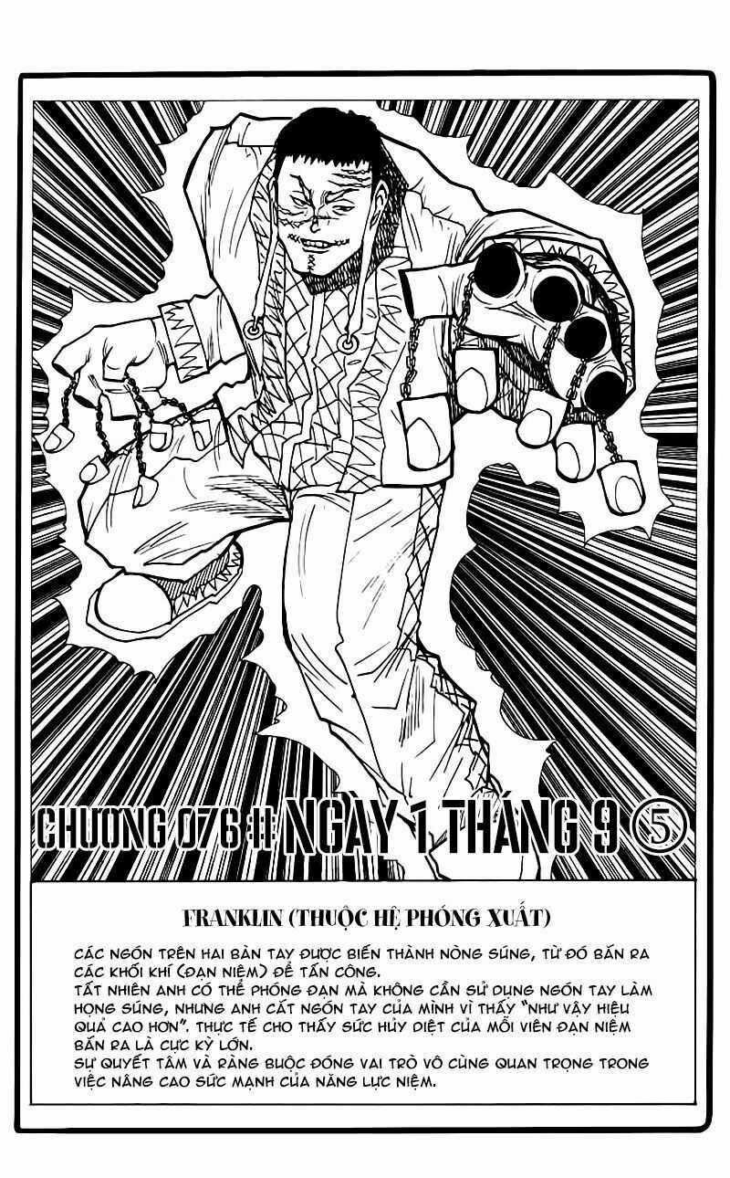 HUNTER X HUNTER Chapter 76 trang 1