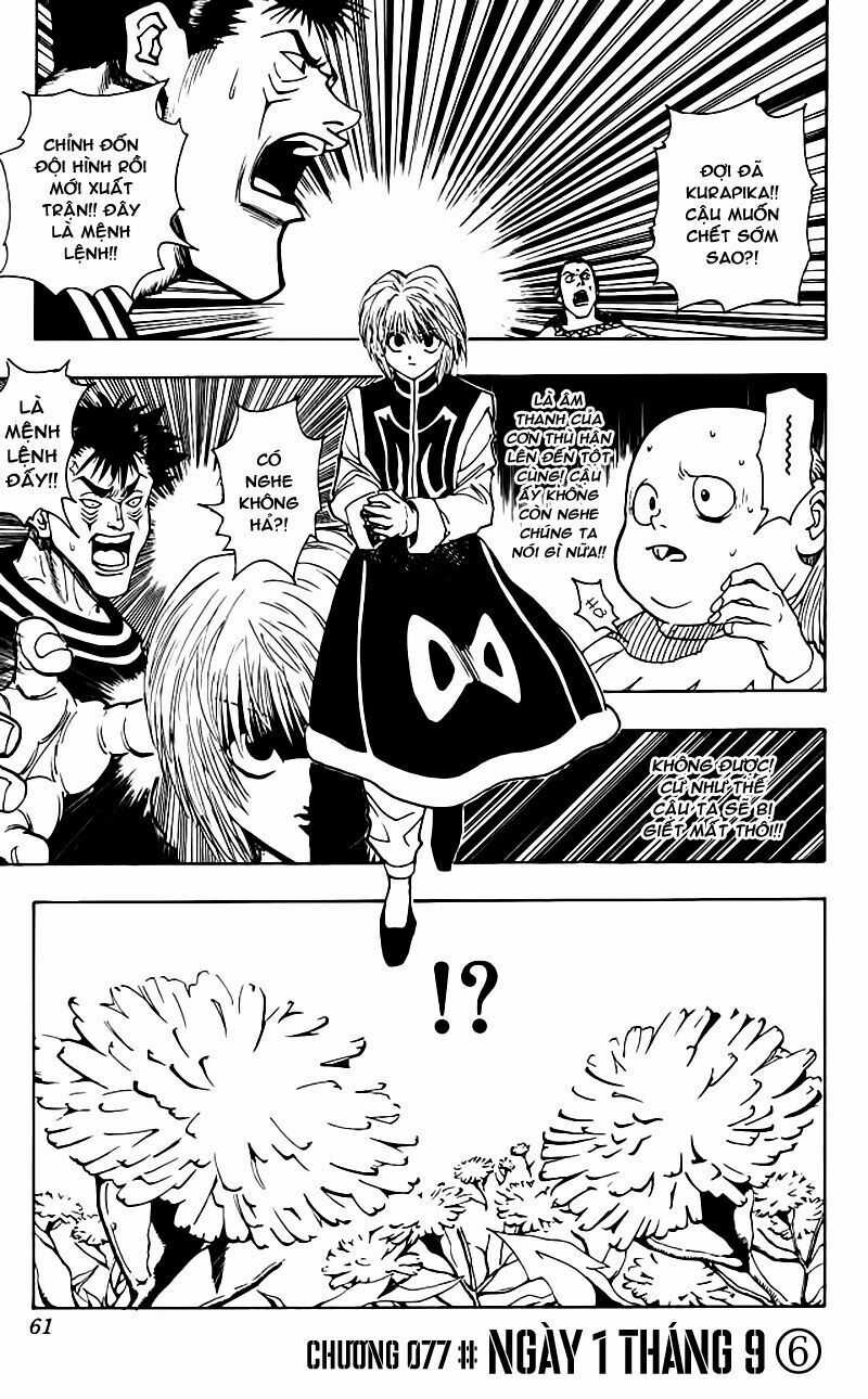 HUNTER X HUNTER Chapter 77 trang 1