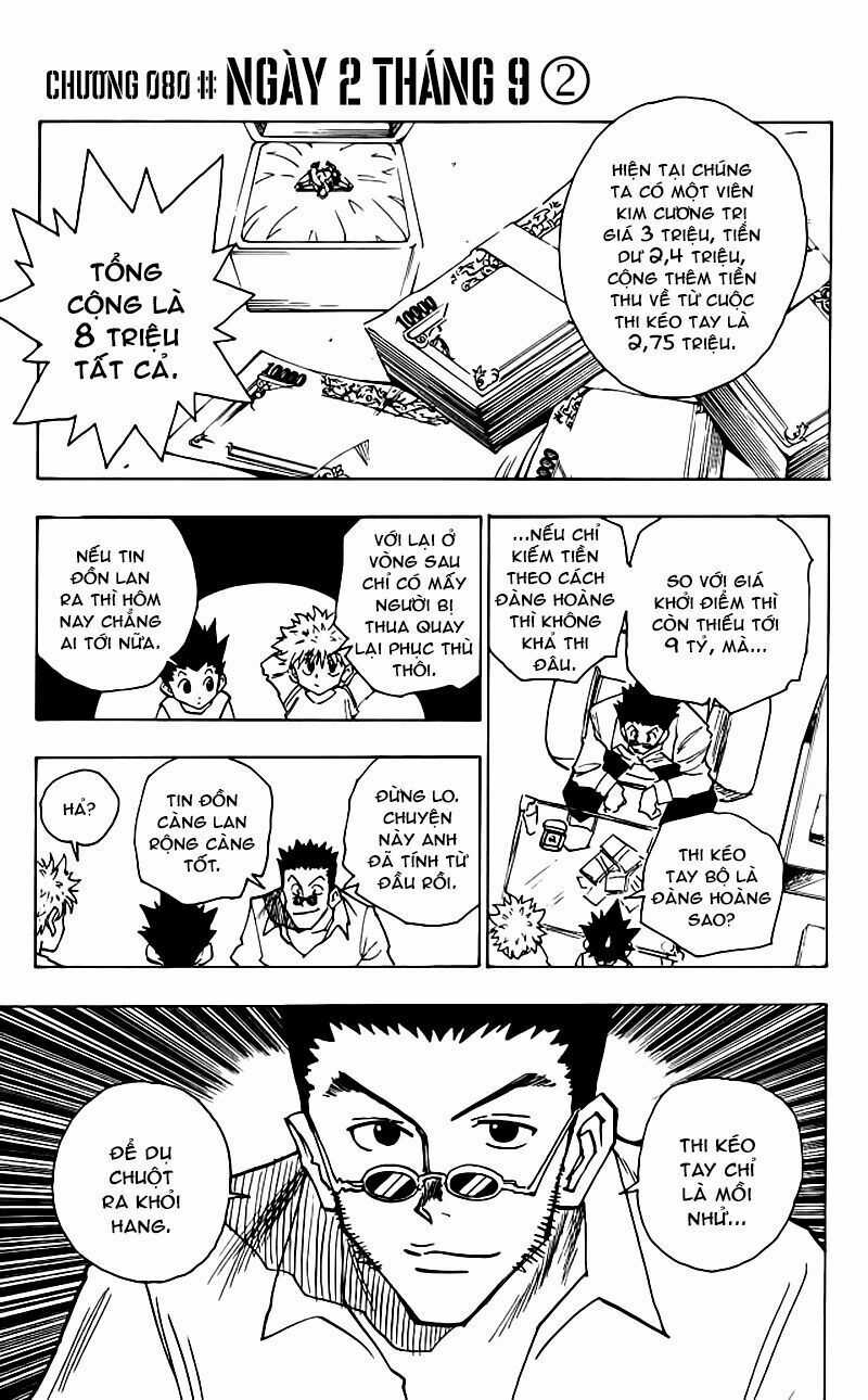 HUNTER X HUNTER Chapter 80 trang 1