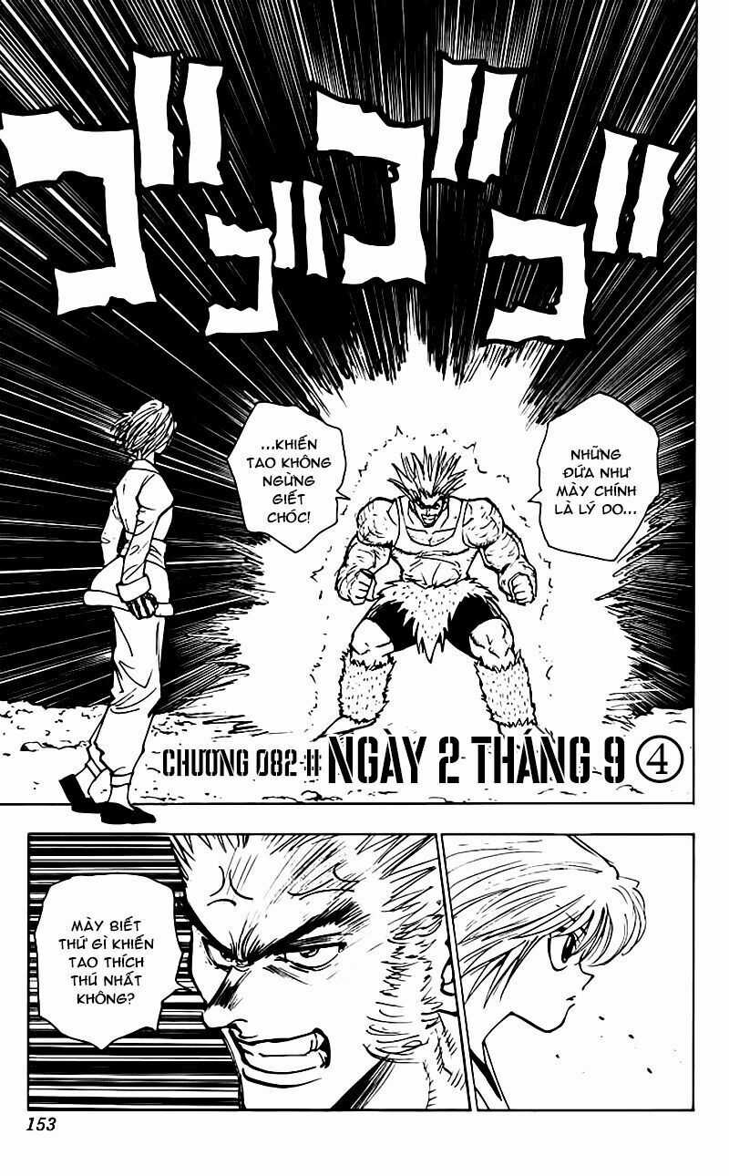 HUNTER X HUNTER Chapter 82 trang 1