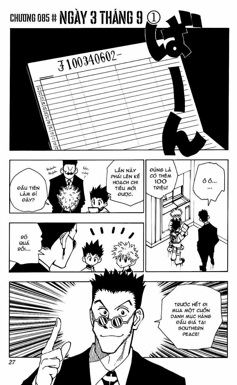 HUNTER X HUNTER Chapter 85 trang 1