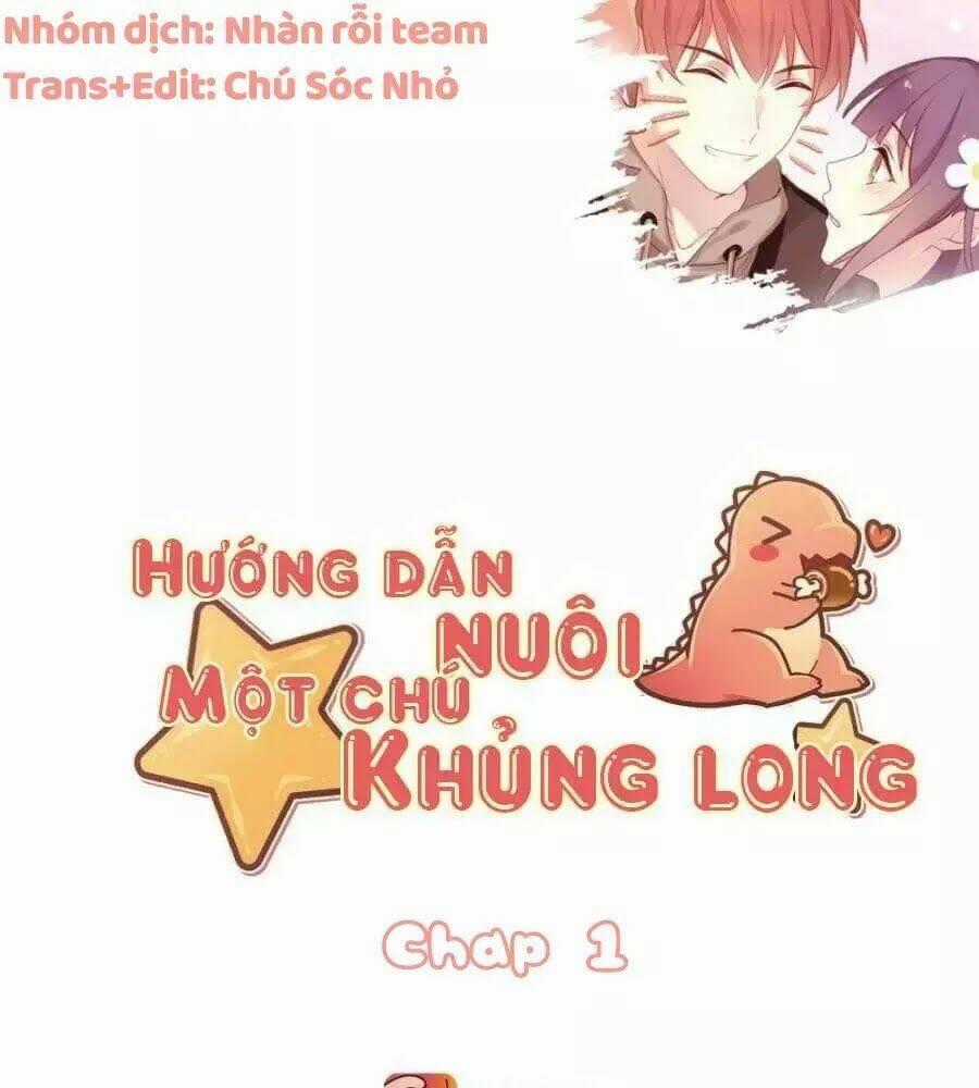 Hướng Dẫn Nuôi Một Chú Khủng Long Chapter 1 trang 0