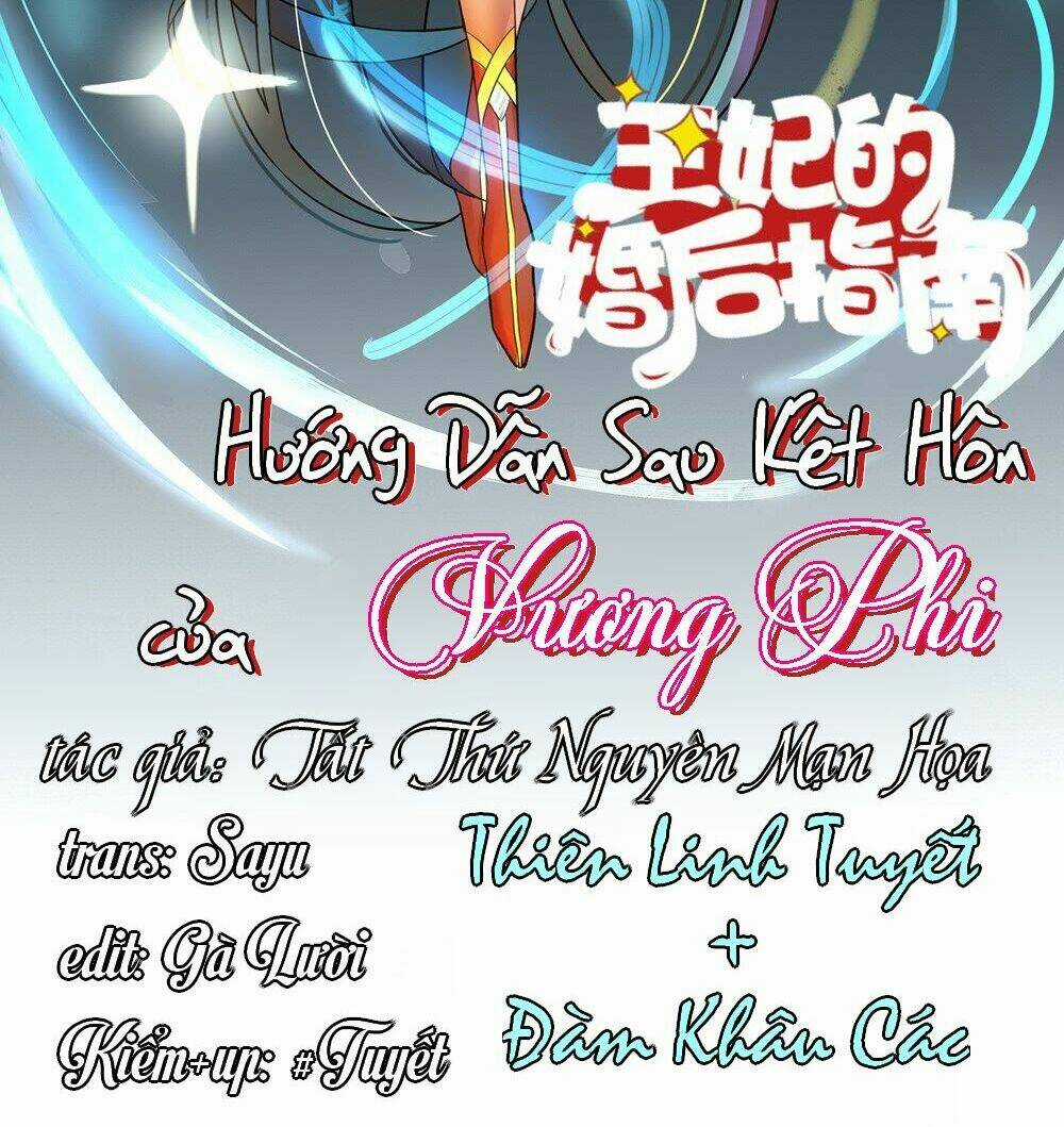 Hướng Dẫn Sau Kết Hôn Của Vương Phi Chapter 8 trang 2