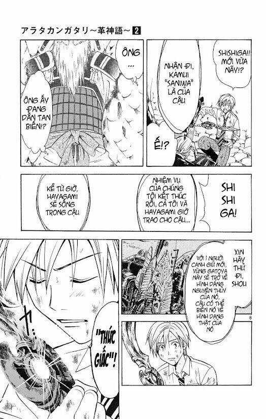 Huyền thoại Arata Chapter 17 trang 9