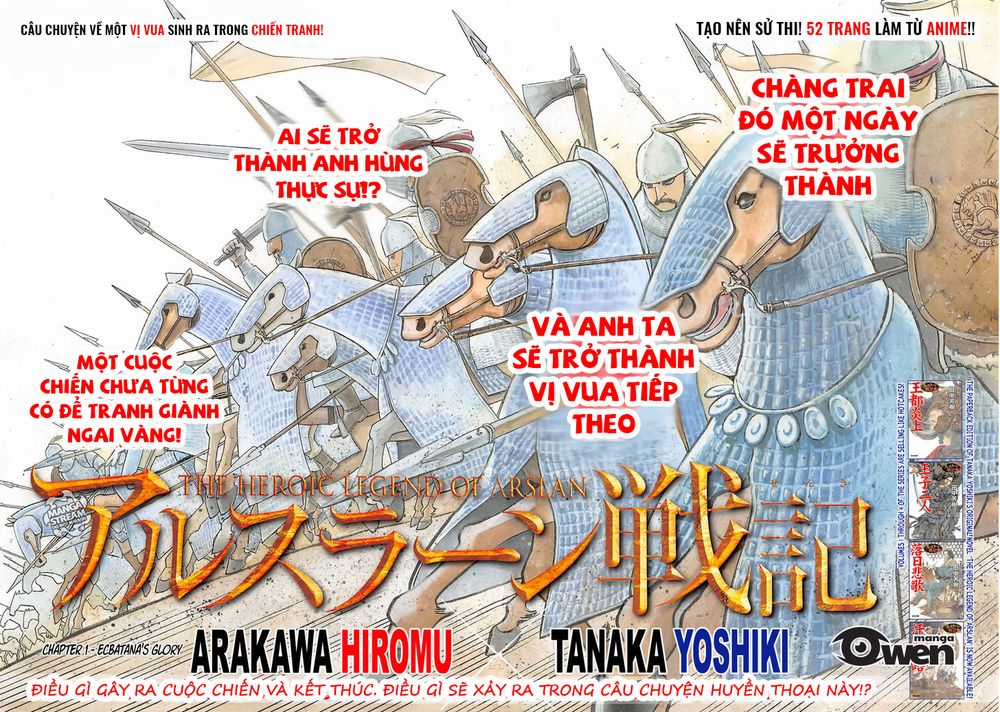 Huyền Thoại Arslan Chapter 1 trang 3