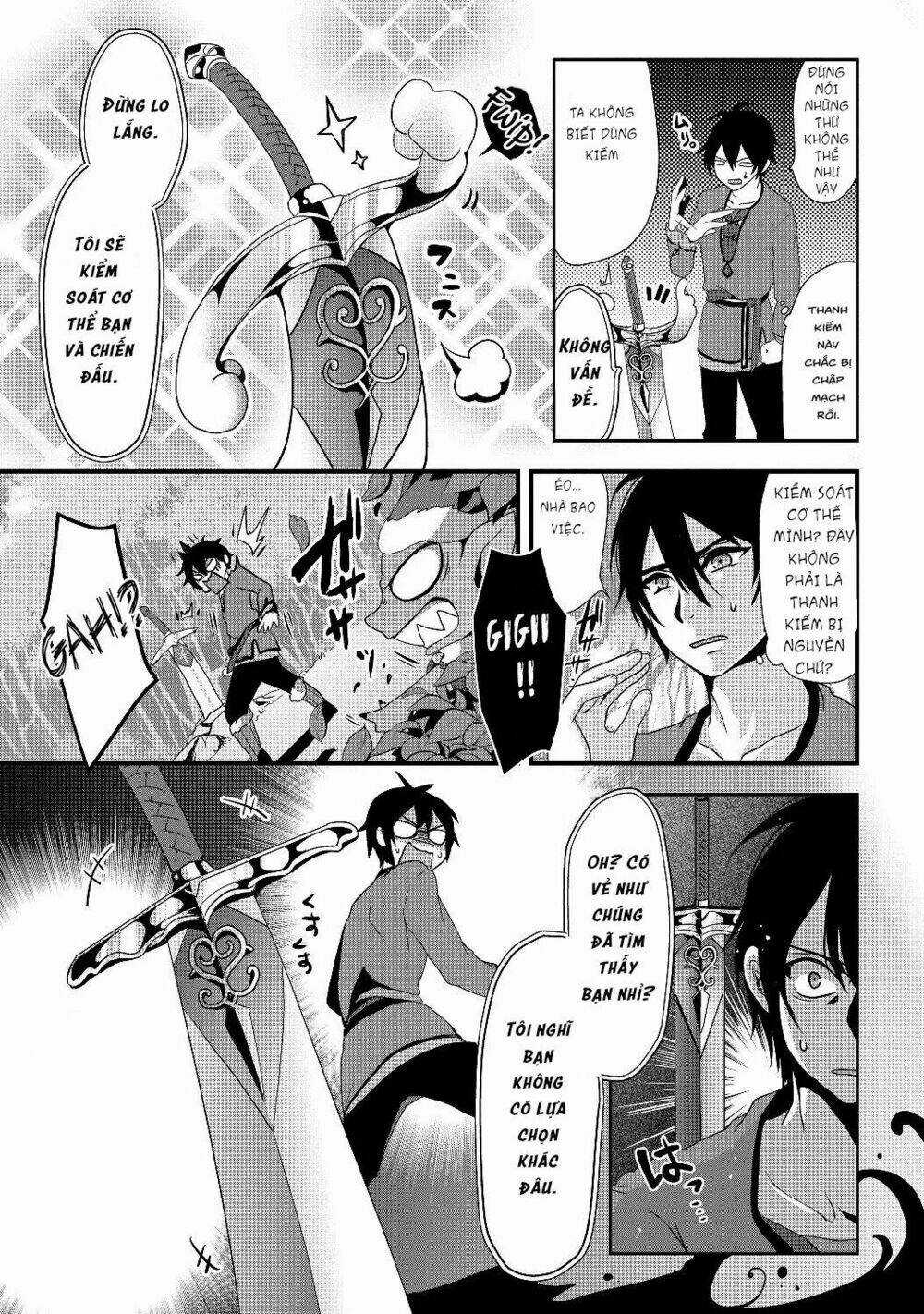 Huyền Thoại Về Thánh Kiếm Giả Mạo Chapter 1 trang 28