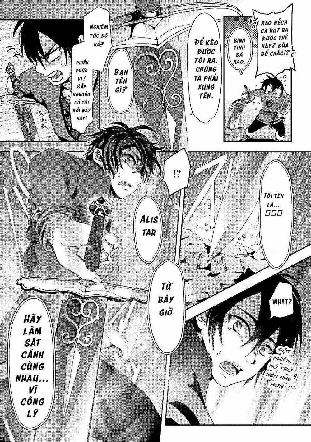 Huyền Thoại Về Thánh Kiếm Giả Mạo Chapter 1 trang 30