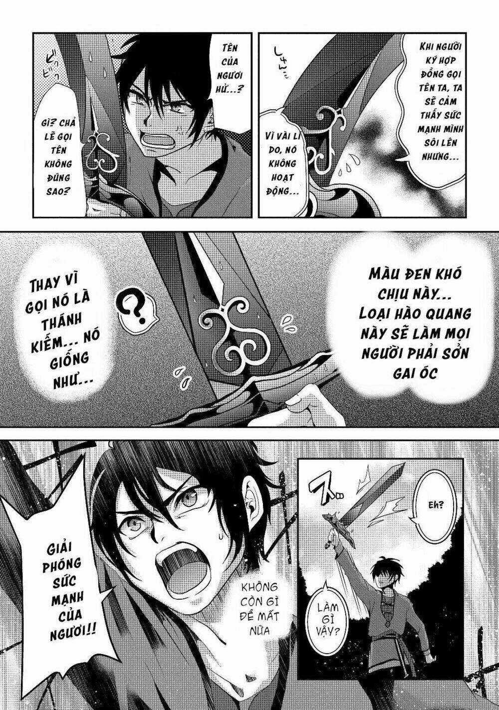 Huyền Thoại Về Thánh Kiếm Giả Mạo Chapter 1 trang 42