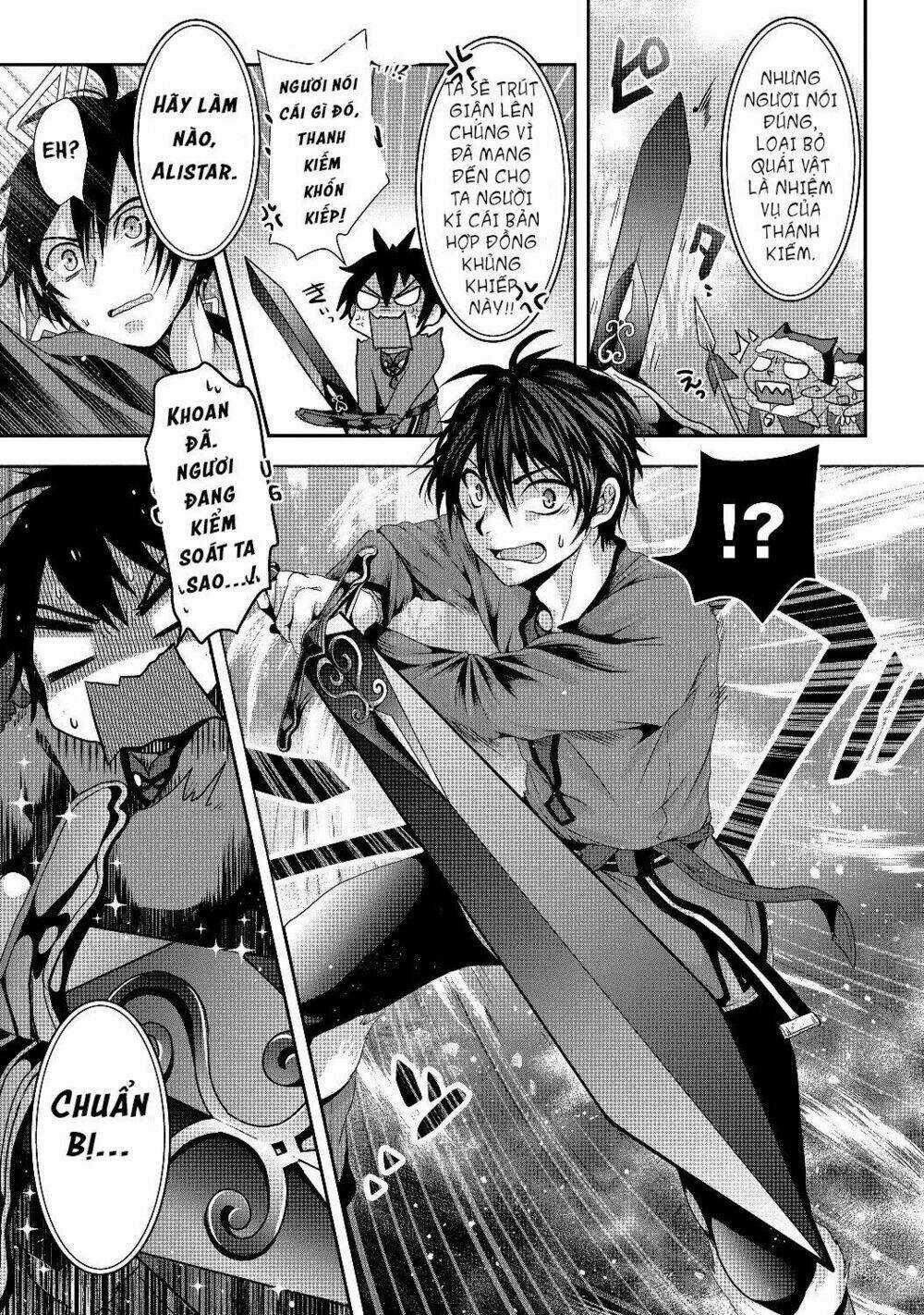 Huyền Thoại Về Thánh Kiếm Giả Mạo Chapter 1 trang 47