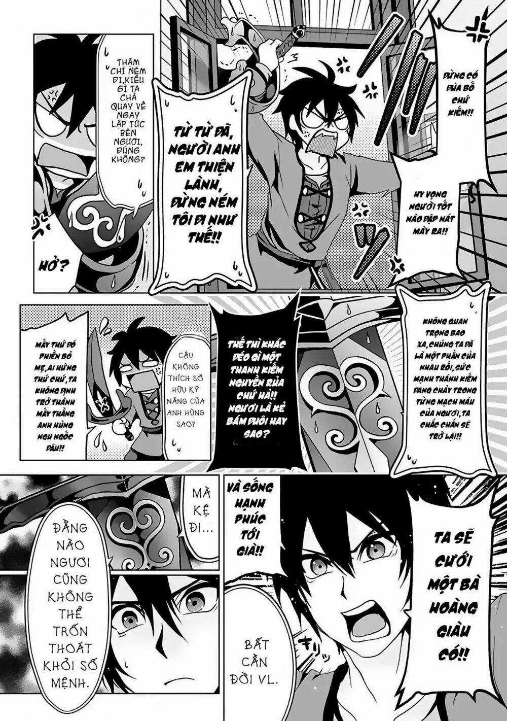 Huyền Thoại Về Thánh Kiếm Giả Mạo Chapter 2 trang 12