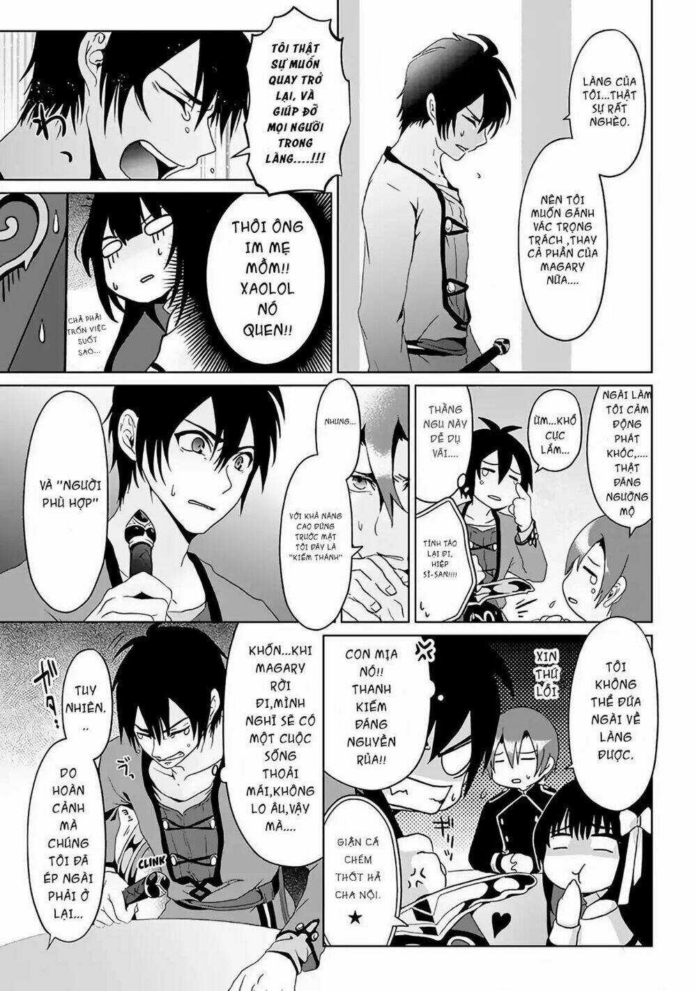 Huyền Thoại Về Thánh Kiếm Giả Mạo Chapter 2 trang 7