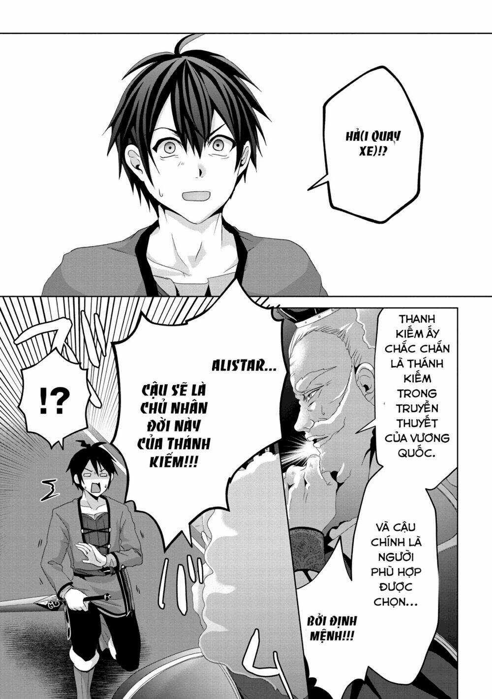 Huyền Thoại Về Thánh Kiếm Giả Mạo Chapter 9 trang 11