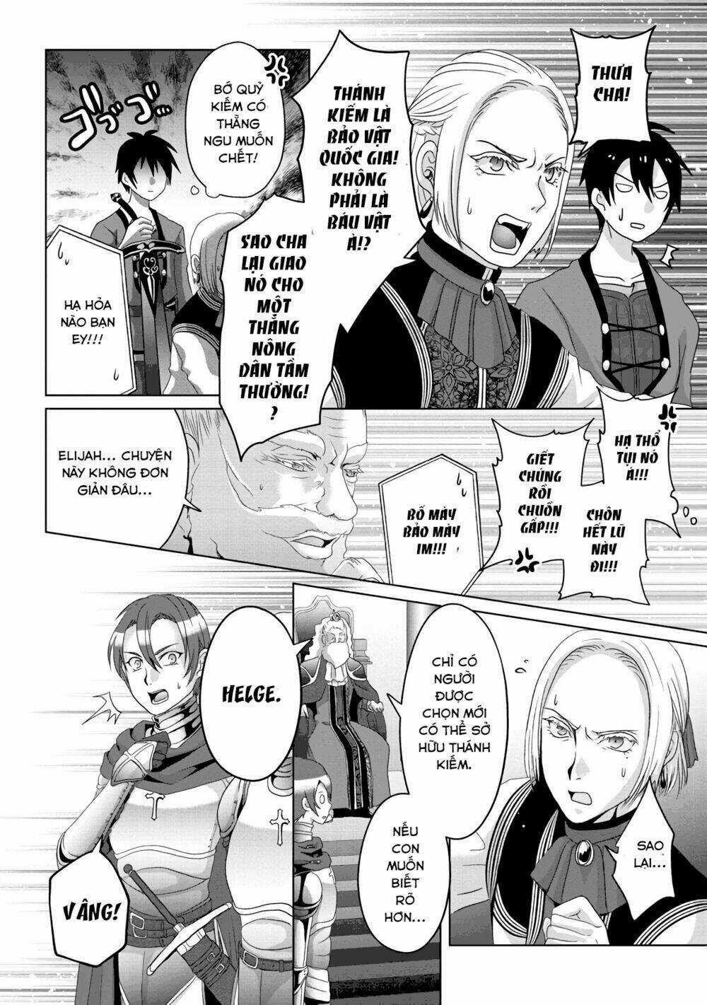 Huyền Thoại Về Thánh Kiếm Giả Mạo Chapter 9 trang 12